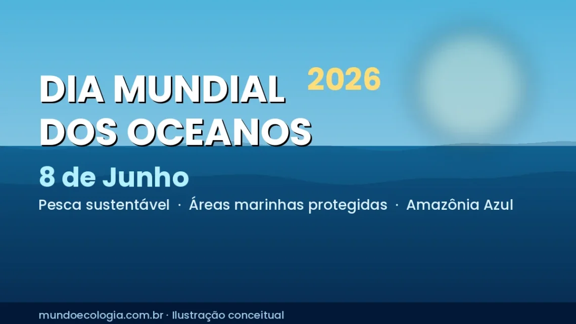 Dia Mundial dos Oceanos 2026: Tema, Origem e Como Comemorar
